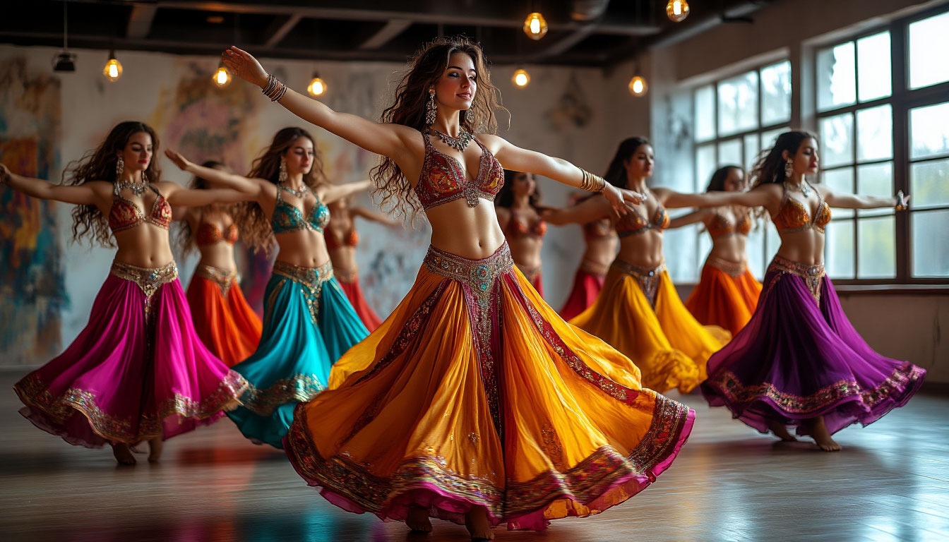 Танцовщицы go-go и bellydance в ОАЭ