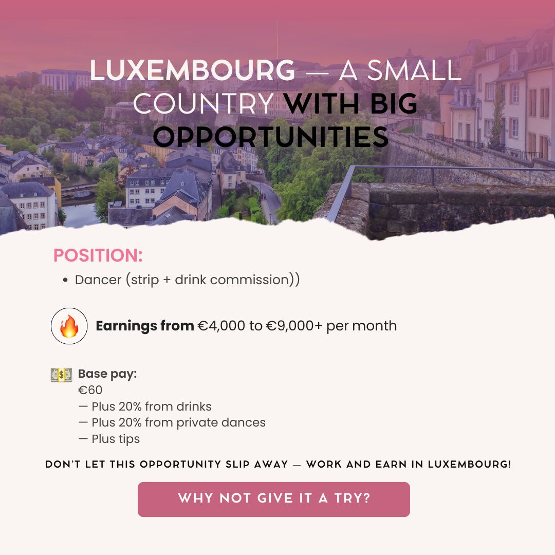 LUXEMBOURG – a quiet, safe and very profitable contract! LUXEMBOURG – a quiet, safe and very profitable contract!
