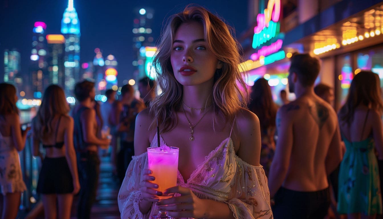 Party Girl – современный образ уверенной и социальной девушки